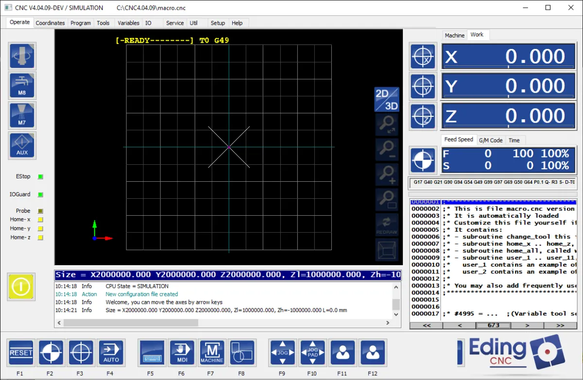 EdingCNC Pro CNC760 6 Axis CNC control with Ethernetconnection