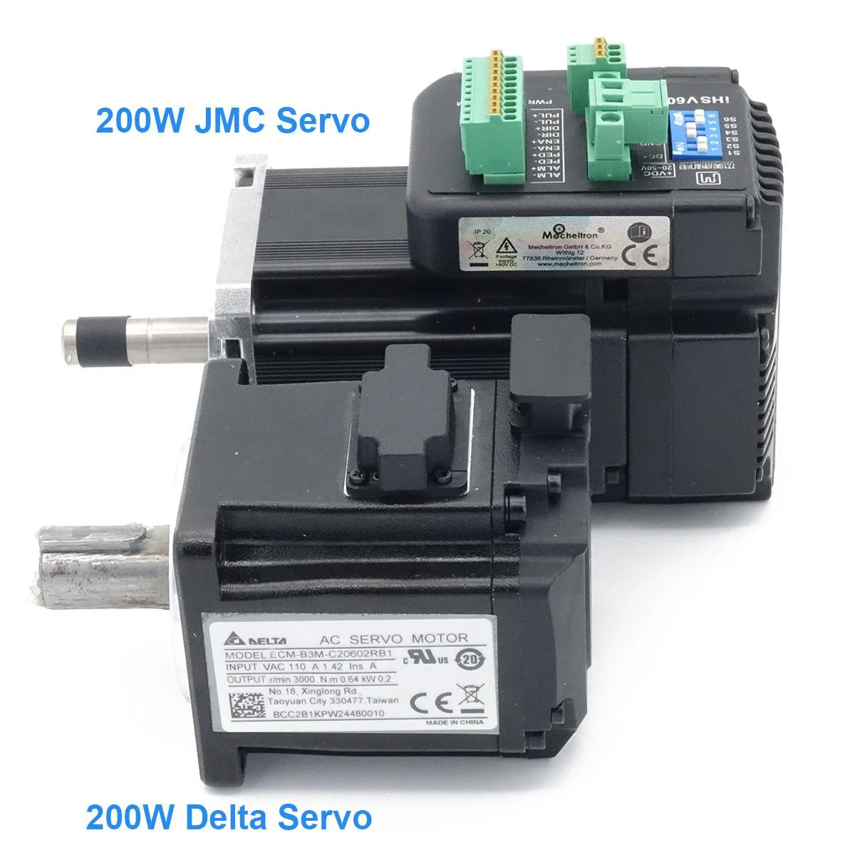 DELTA AC SERVO MOTOR 200 W WITHOUT BRAKE ECM-B3M-C20602RB1