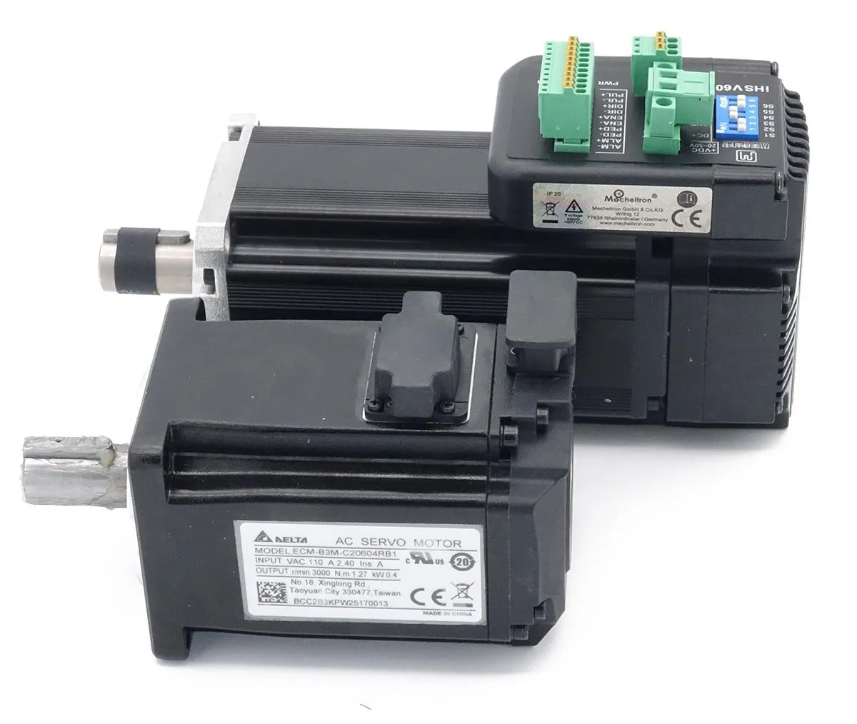 DELTA AC SERVO MOTOR 400 W WITHOUT BRAKE ECM-B3M-C20604RB1