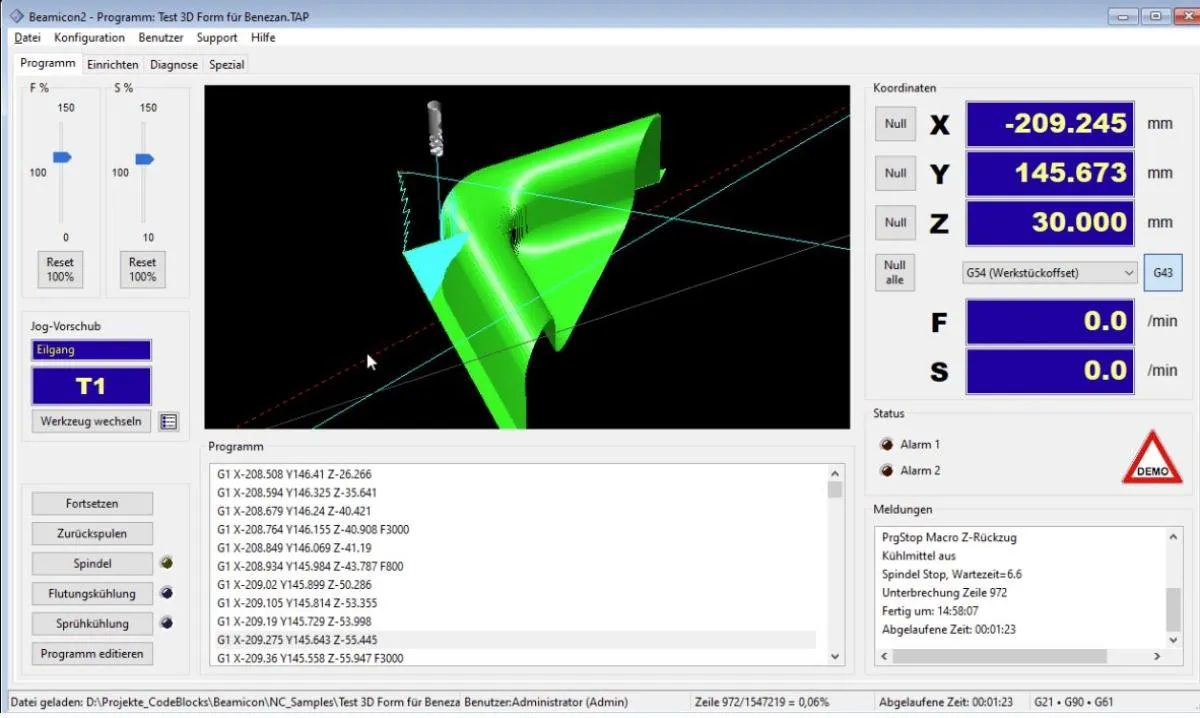6-axis CNC control NETBOB2 with network interface for Beamicon2