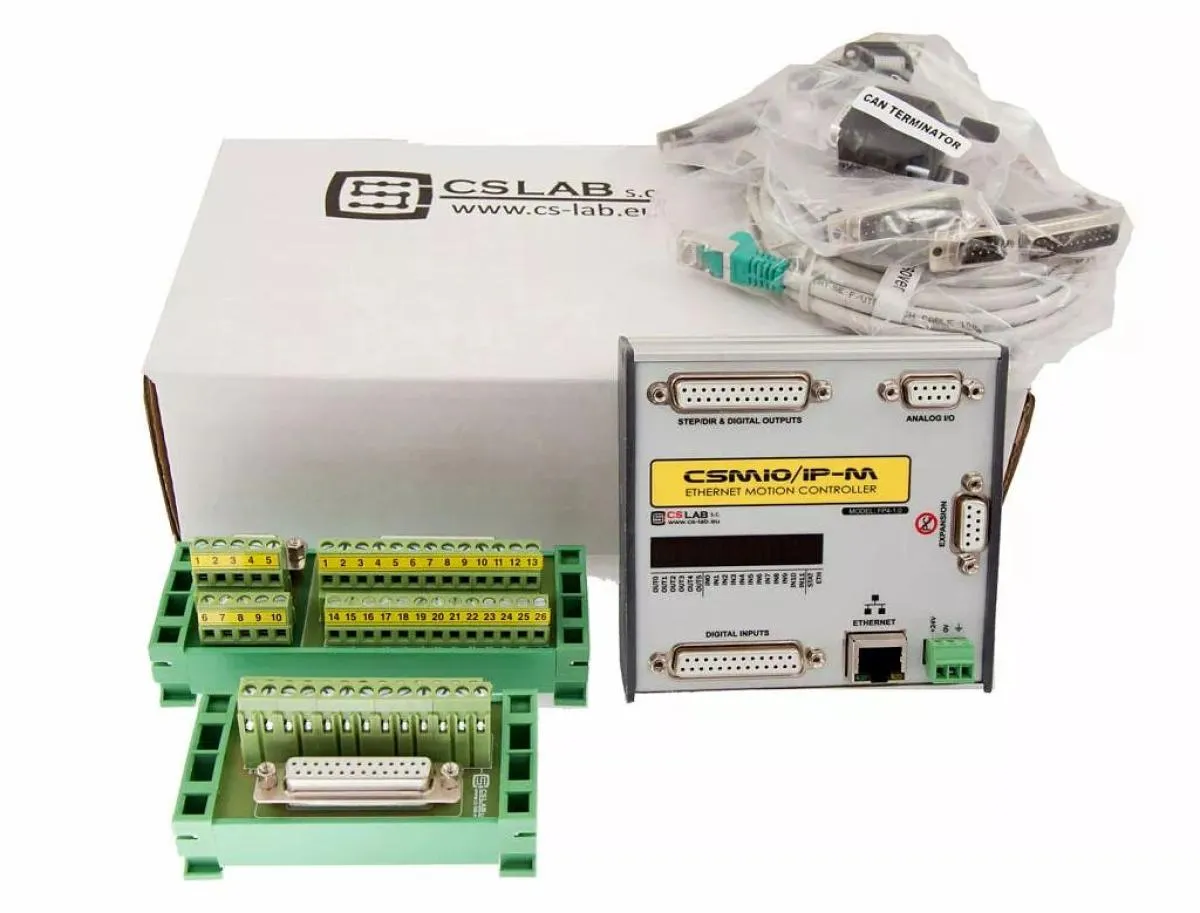 CSMIO IP-M 4-axis Motion Controller (STEP/DIR), Ethernet