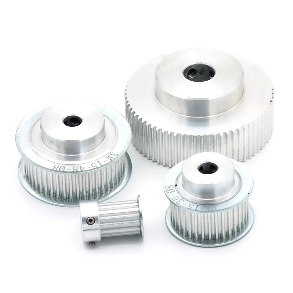 Toothed belt wheel HTD3M 15 mm wide