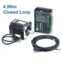 Driveset 1-axis with CS-D808 and 4,5 Nm closed loop motor CS-M23445