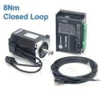 Driveset 1-axis with CS-D808 and 8Nm closed loop motor CS-M23480
