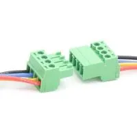 4-pole pluggable cable connectors