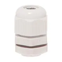 Cable gland M16x1.5 gray with nut, Ø5-10mm