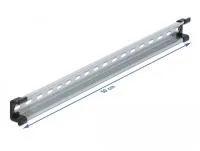 DIN rail 35 x 15 mm (50 cm) perforated steel