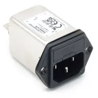 Power entry filter FN9260-10-06 with IEC plug and 10A fuse