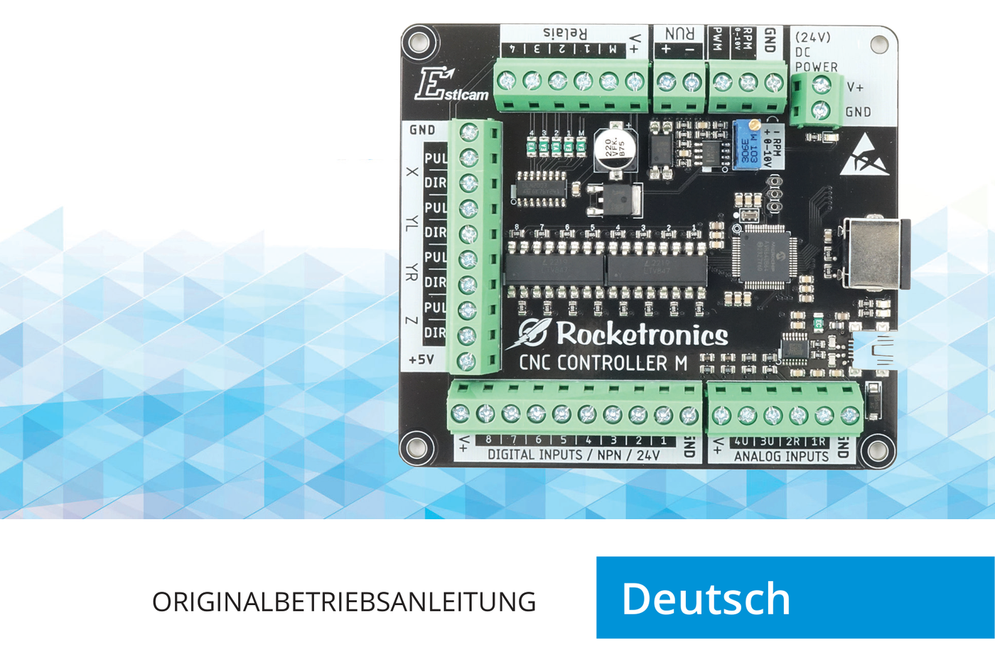 Estlcam Klemmenadapter M – CNC Controller M