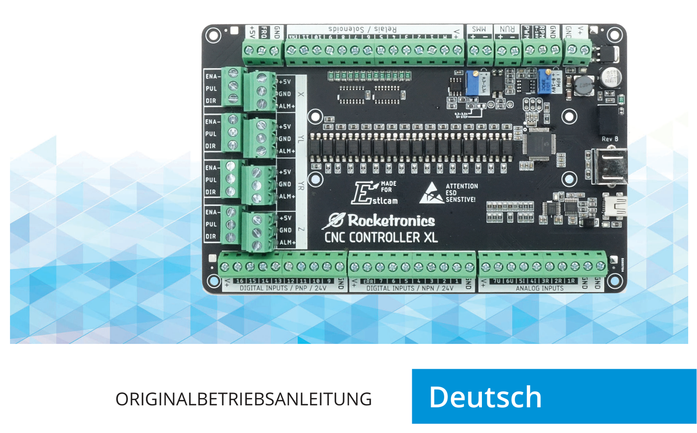 Estlcam Klemmenadapter XL – CNC Controller XL